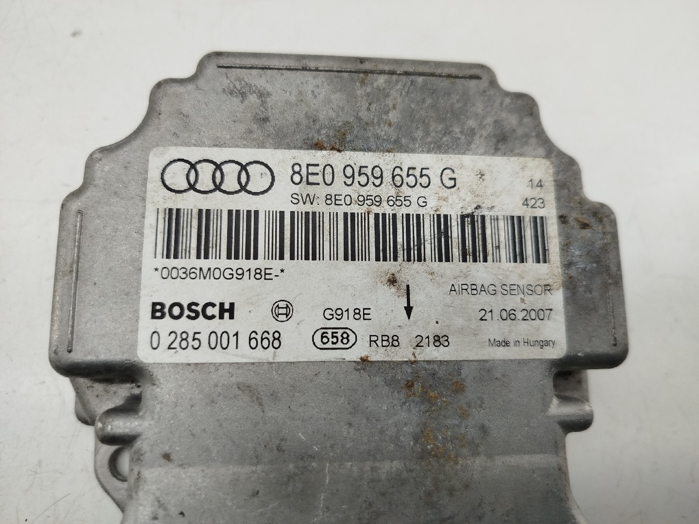Centralina de Airbag AUDI A4 Avant (8E5, B6) | 00 - 05 Imagem-1