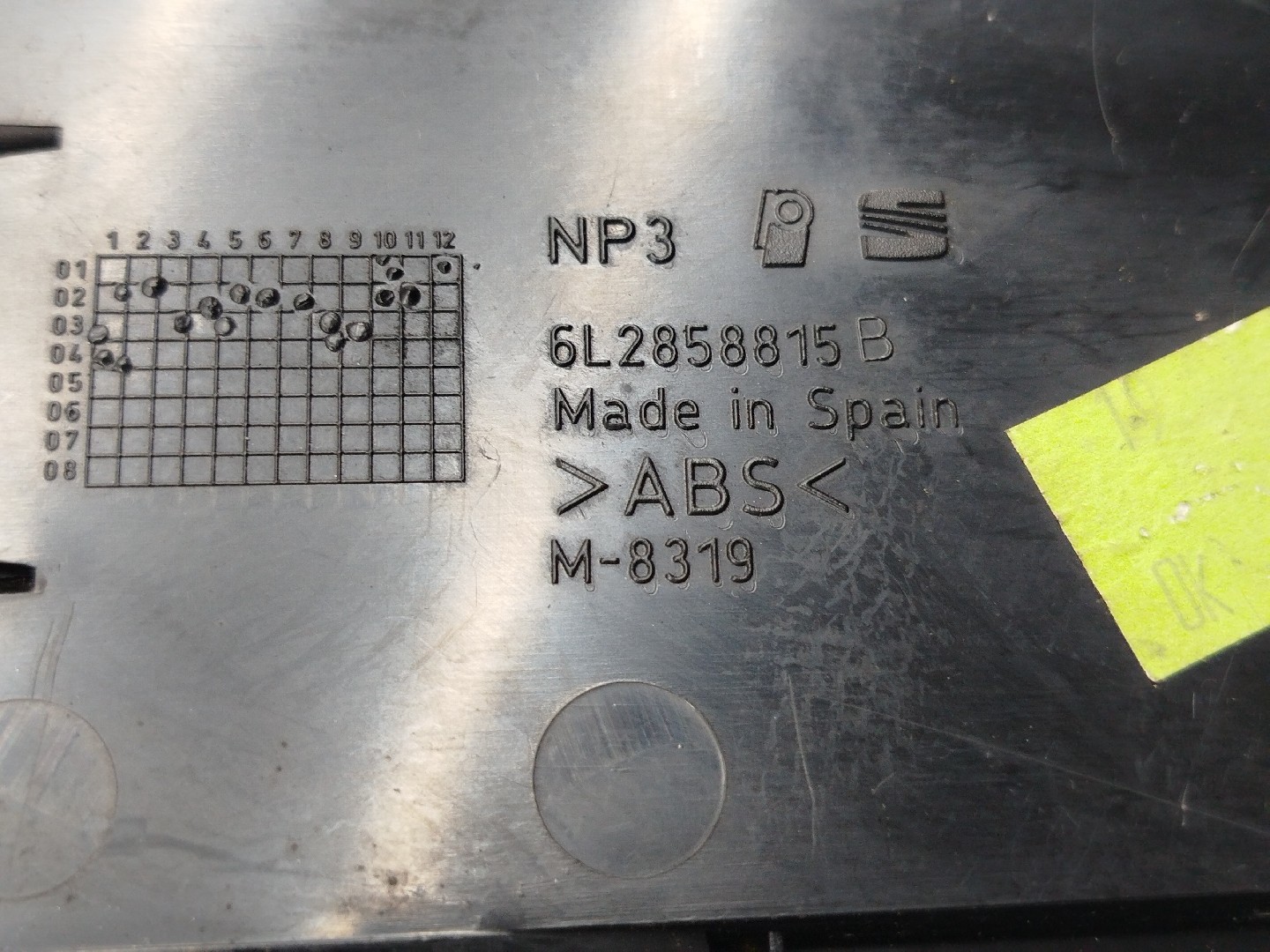 Porta copos SEAT IBIZA III (6L1) | 02 - 09 Imagem-2