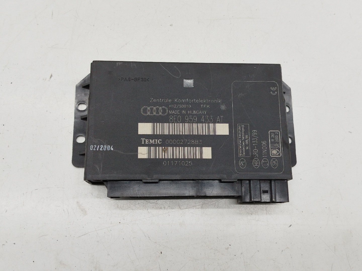 Centralina módulo Confort AUDI A4 (8E2, B6) | 00 - 05 Imagem-6