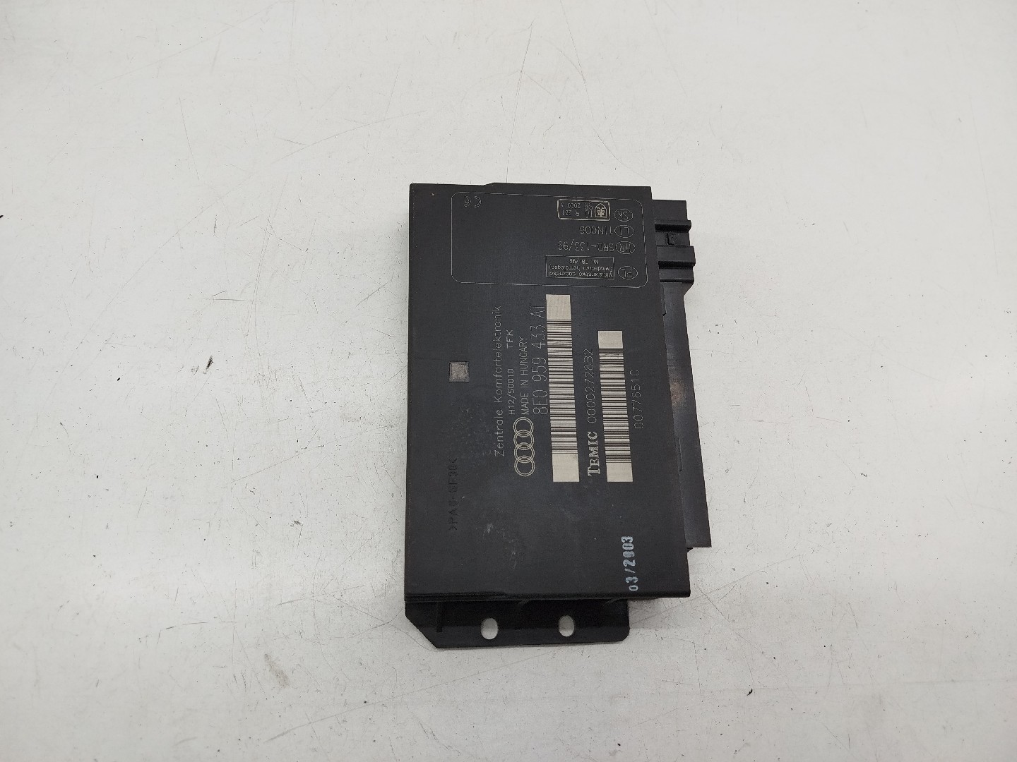 Módulo Confort AUDI A4 (8E2, B6) | 00 - 05 Imagem-4