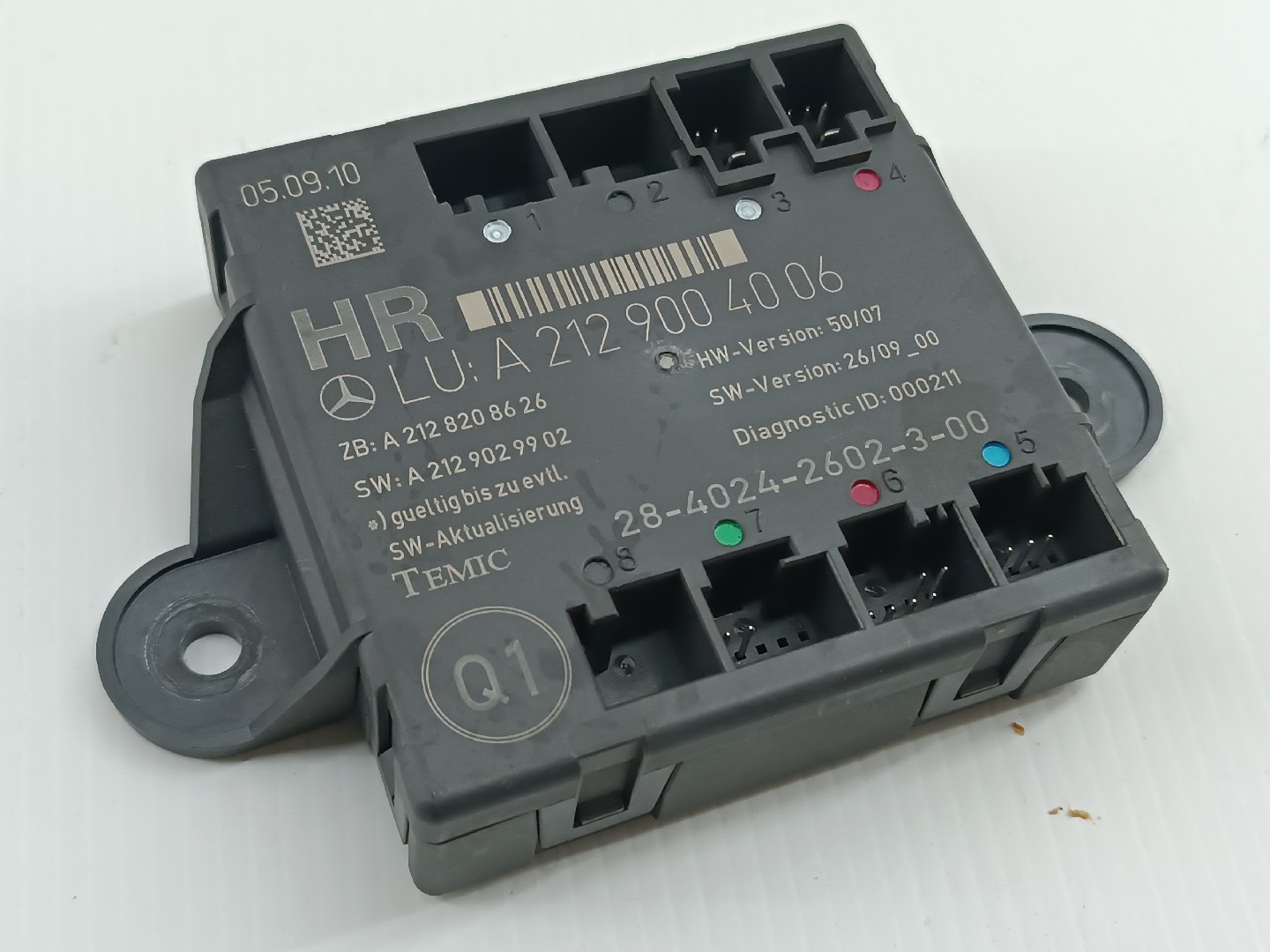 Módulo Porta Trás Direita MERCEDES-BENZ C-CLASS T-Model (S204) | 07 - 14 Imagem-3