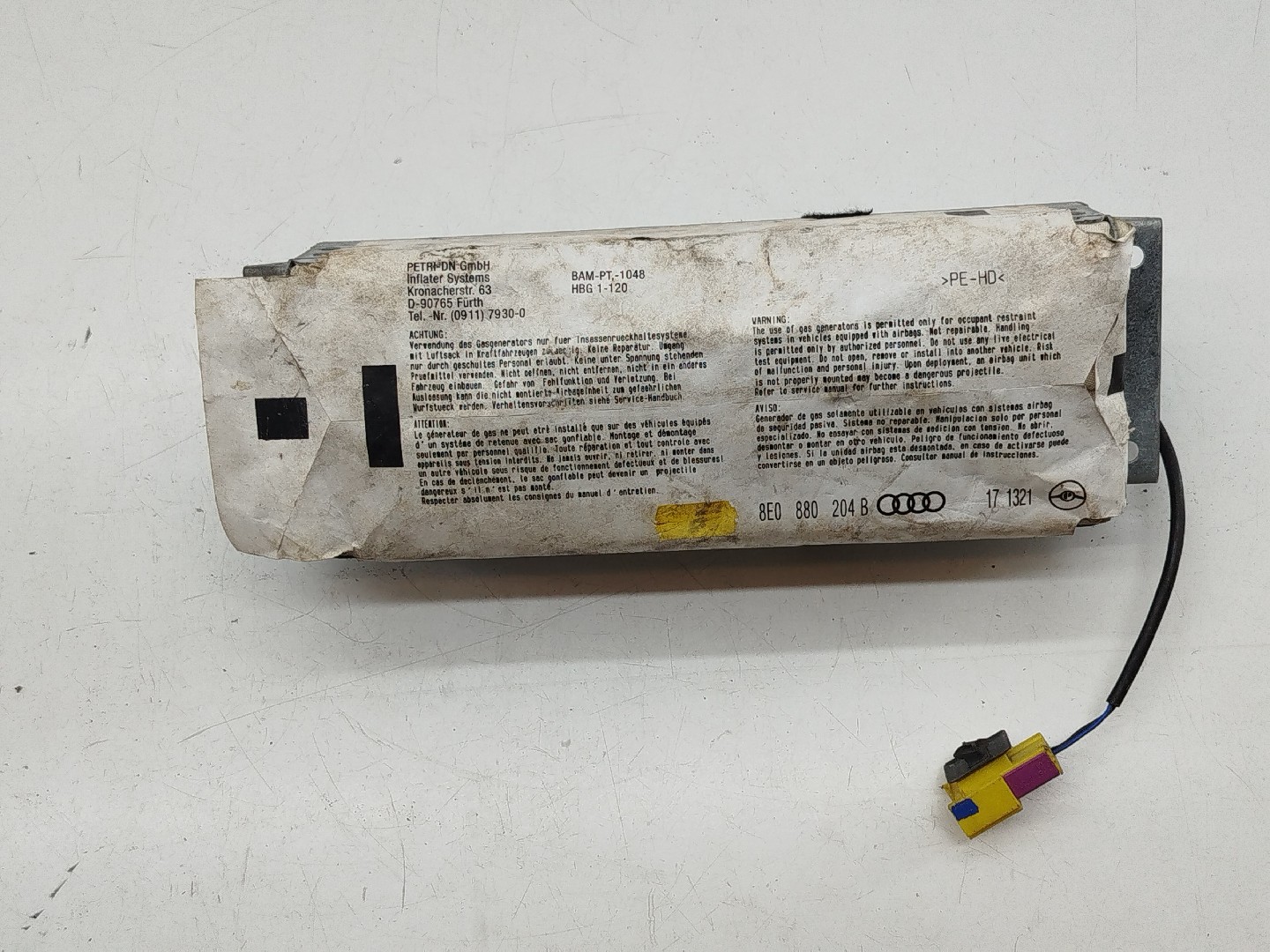 Airbag Passageiro AUDI A4 (8E2, B6) | 00 - 05 Imagem-6