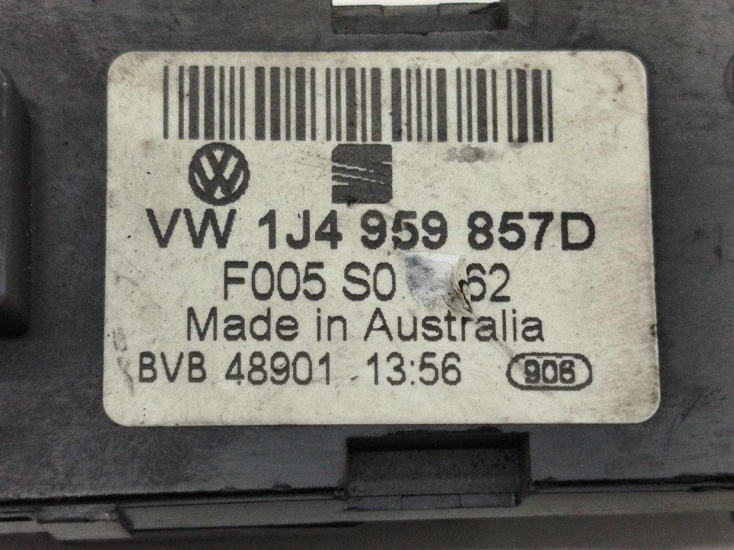 Comutador de vidro frente esquerdo VOLKSWAGEN GOLF IV (1J1) | 97 - 07 Imagem-5