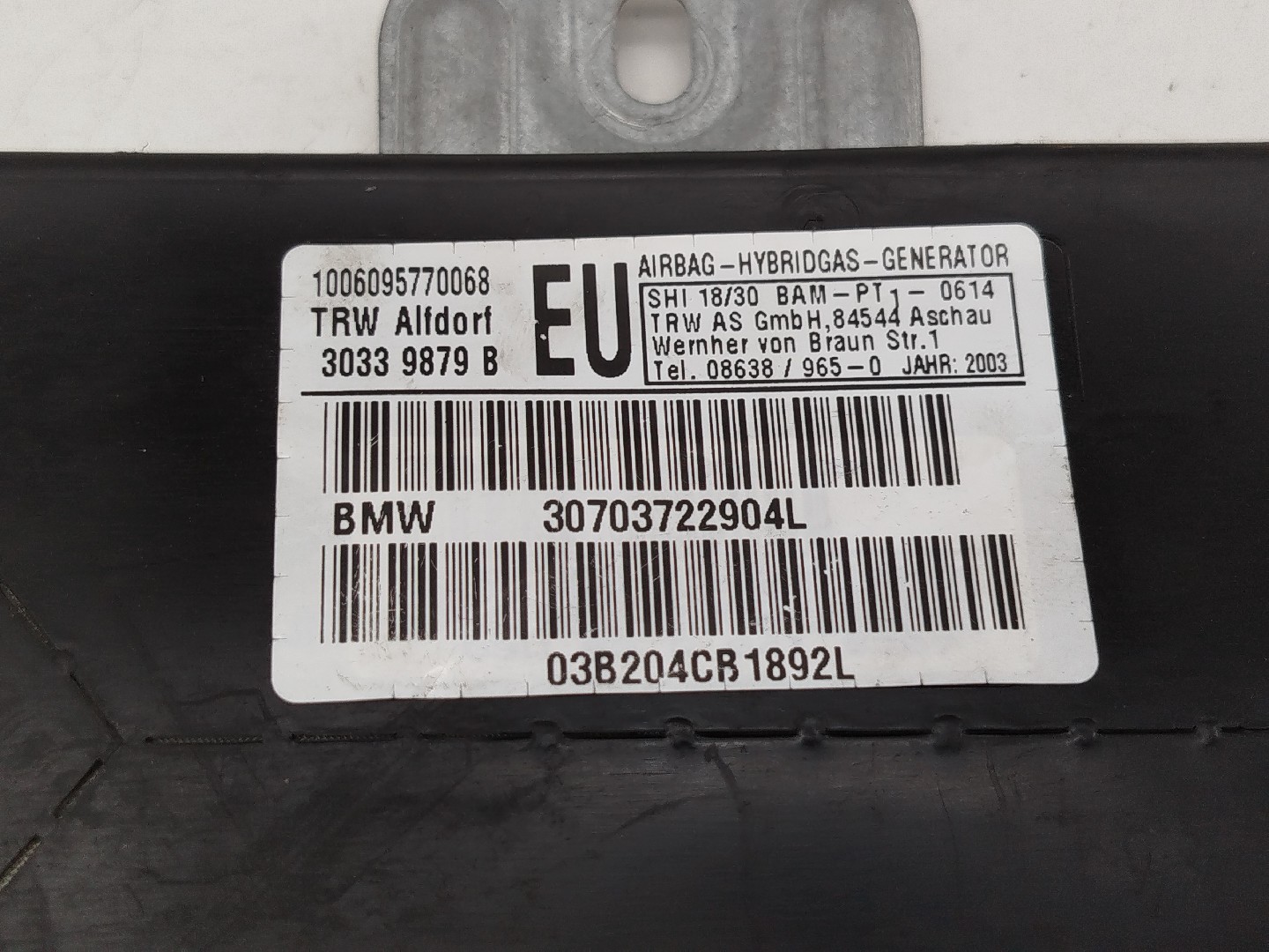 Airbag Porta Esquerda BMW 3 (E46) | 97 - 05 Imagem-1