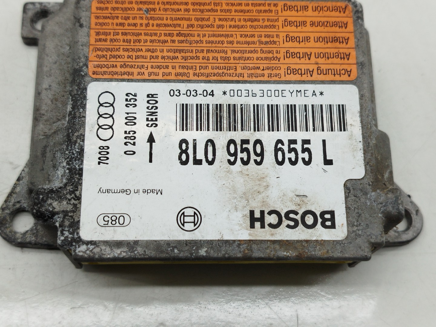 Centralina de Airbag AUDI A3 (8L1) | 96 - 06 Imagem-1