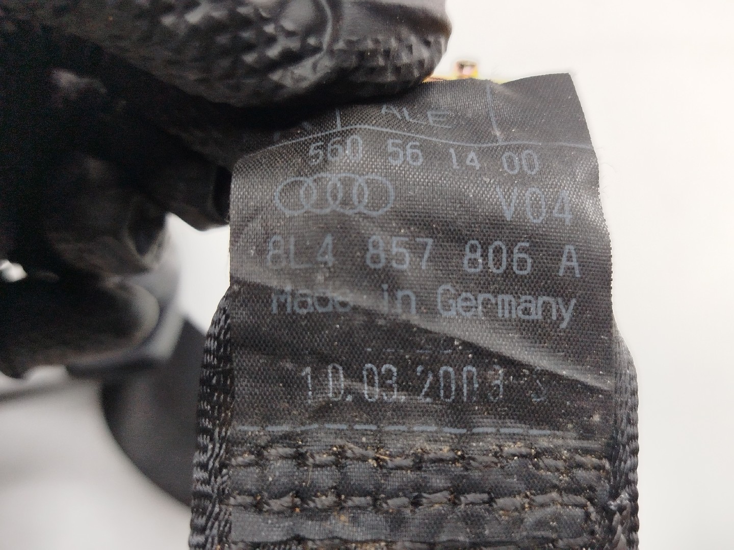 Cinto Tras Direito AUDI A3 (8L1) | 96 - 06 Imagem-3