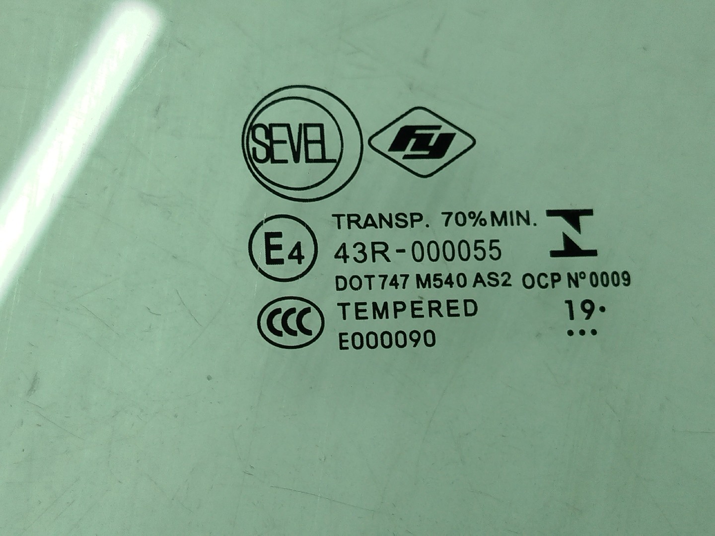 Vidro de Porta Frente Esquerdo FIAT DUCATO Caixa (250_, 290_) | 06 -  Imagem-1