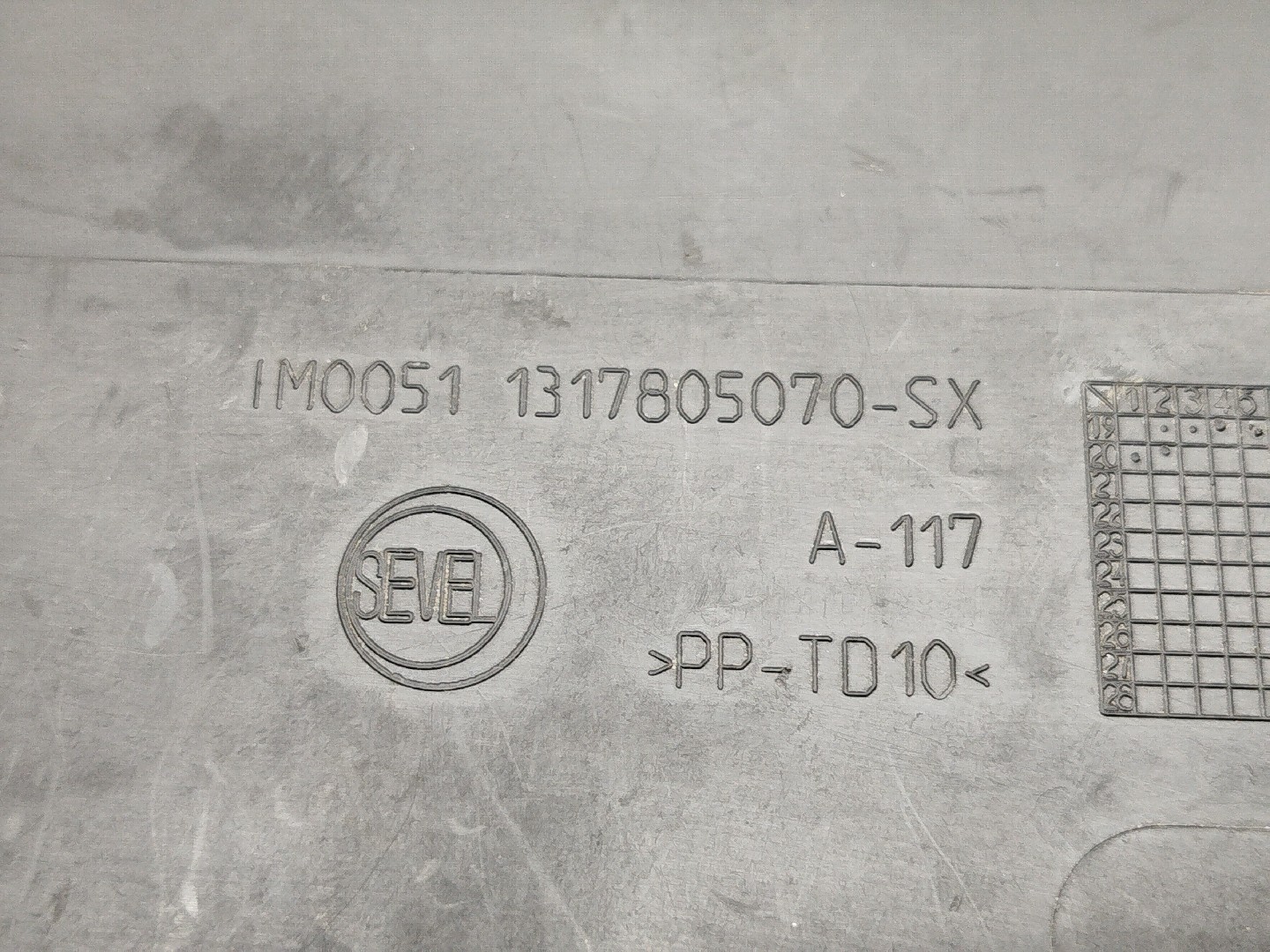 Moldura da porta FIAT DUCATO Caixa (250_, 290_) | 06 -  Imagem-2