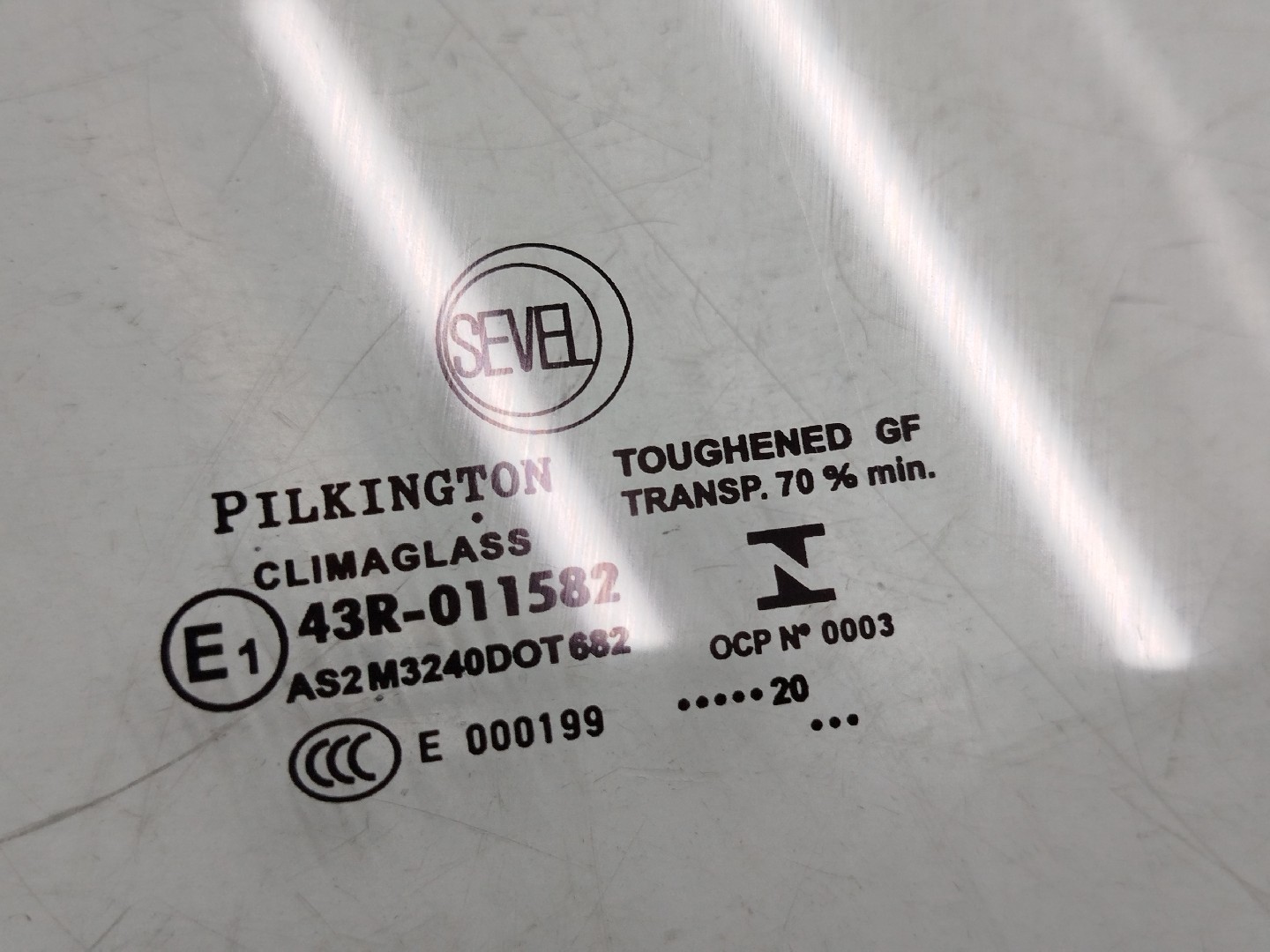 Vidro de Porta Frente Direito FIAT DUCATO Caixa (250_, 290_) | 06 -  Imagem-1