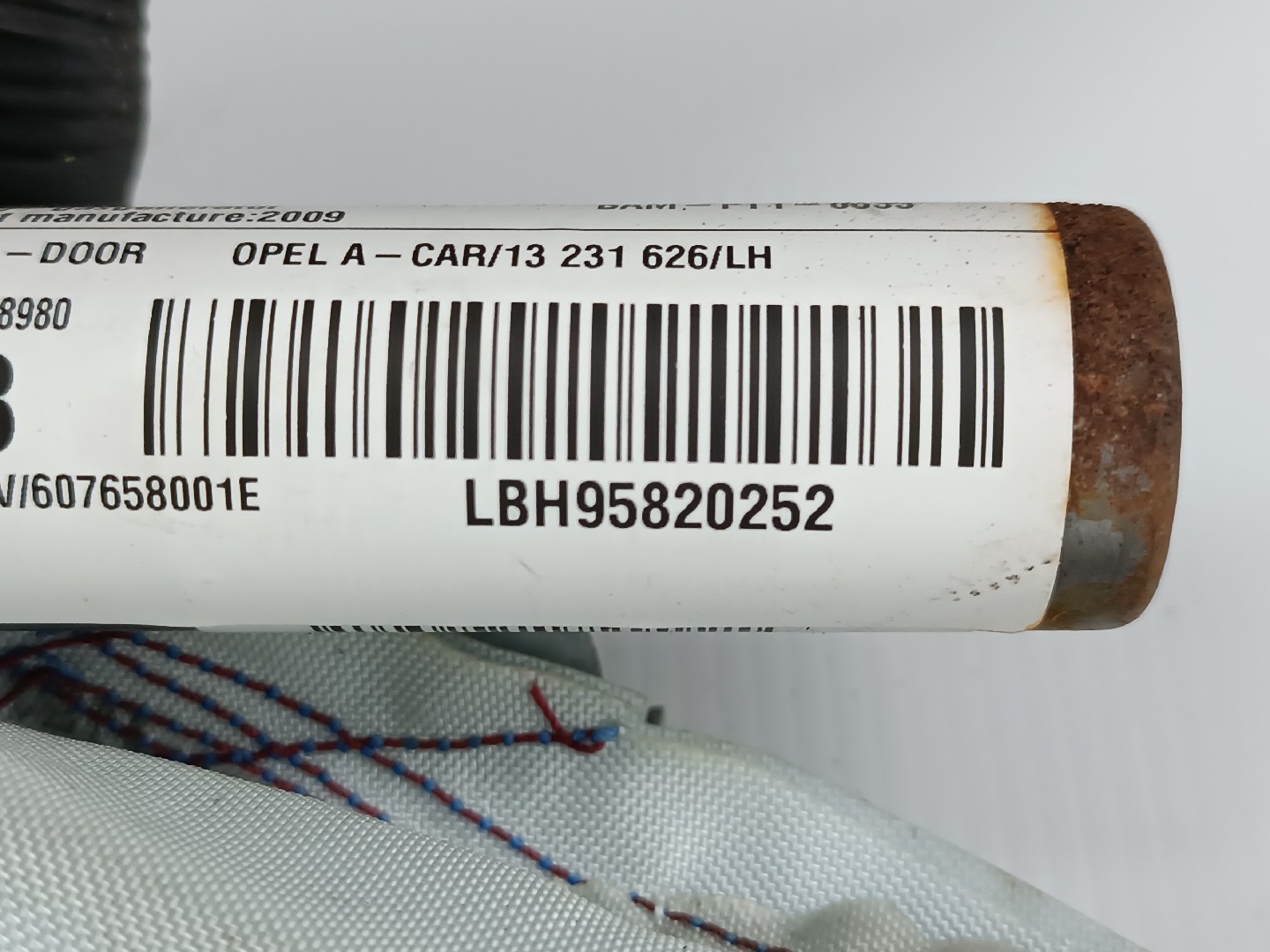 Cortina de airbag OPEL ASTRA H GTC (A04) | 05 - 10 Imagem-2