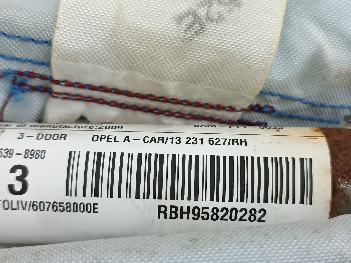 Cortina de airbag OPEL ASTRA H GTC (A04) | 05 - 10 Imagem-1