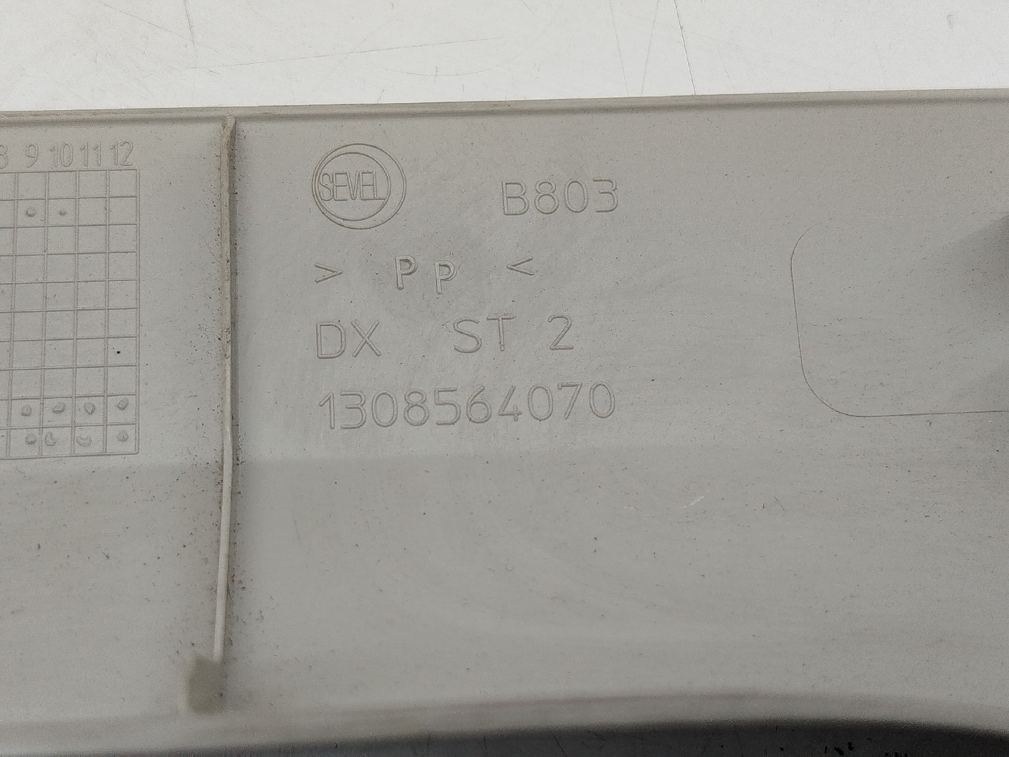 Moldura do Vidro da Porta FIAT DUCATO Caixa (250_, 290_) | 06 -  Imagem-2