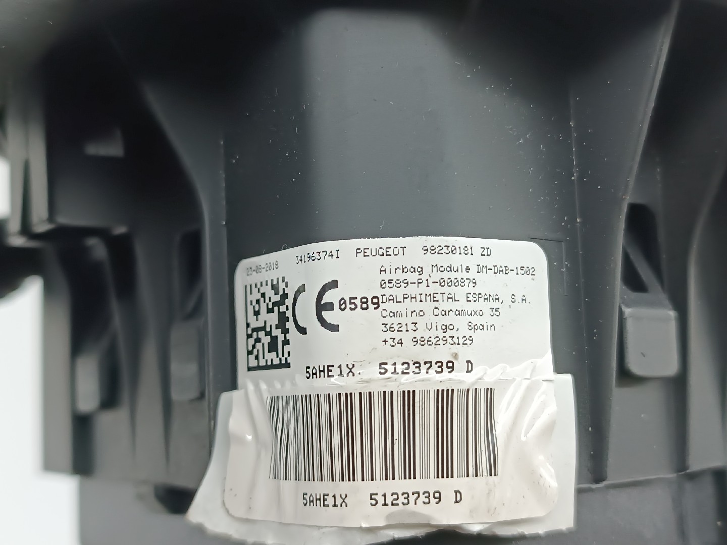 Airbag Volante PEUGEOT 3008 SUV (M_) | 16 -  Imagem-3