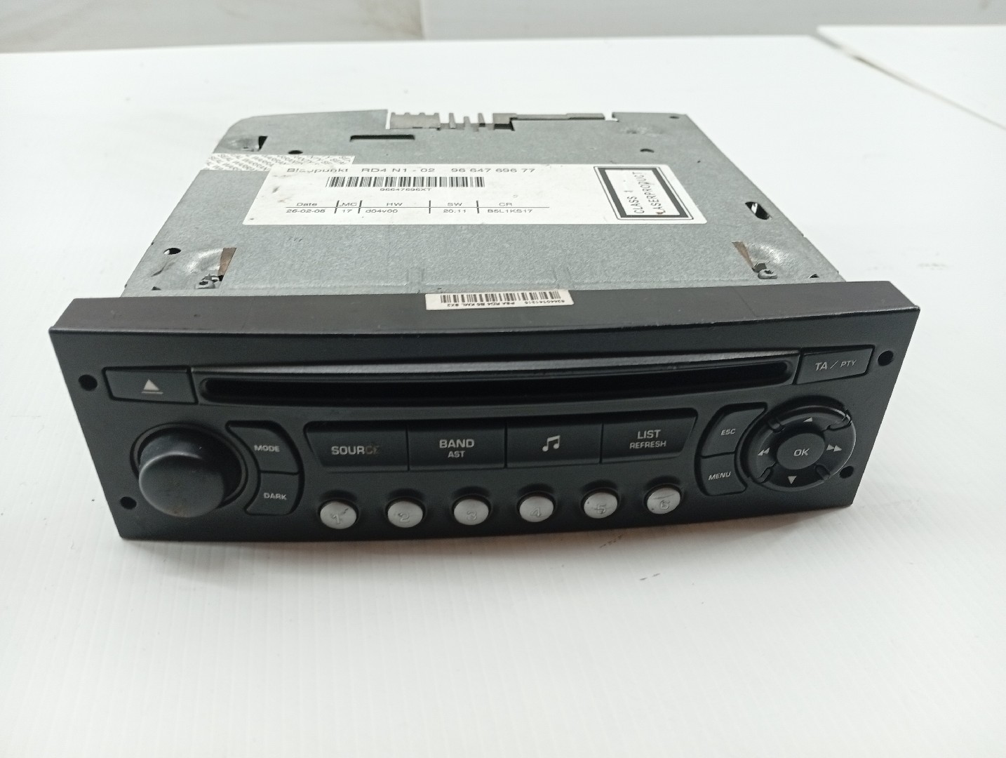 Auto-Rádio CITROEN C4 Coupé (LA_) | 04 - 13