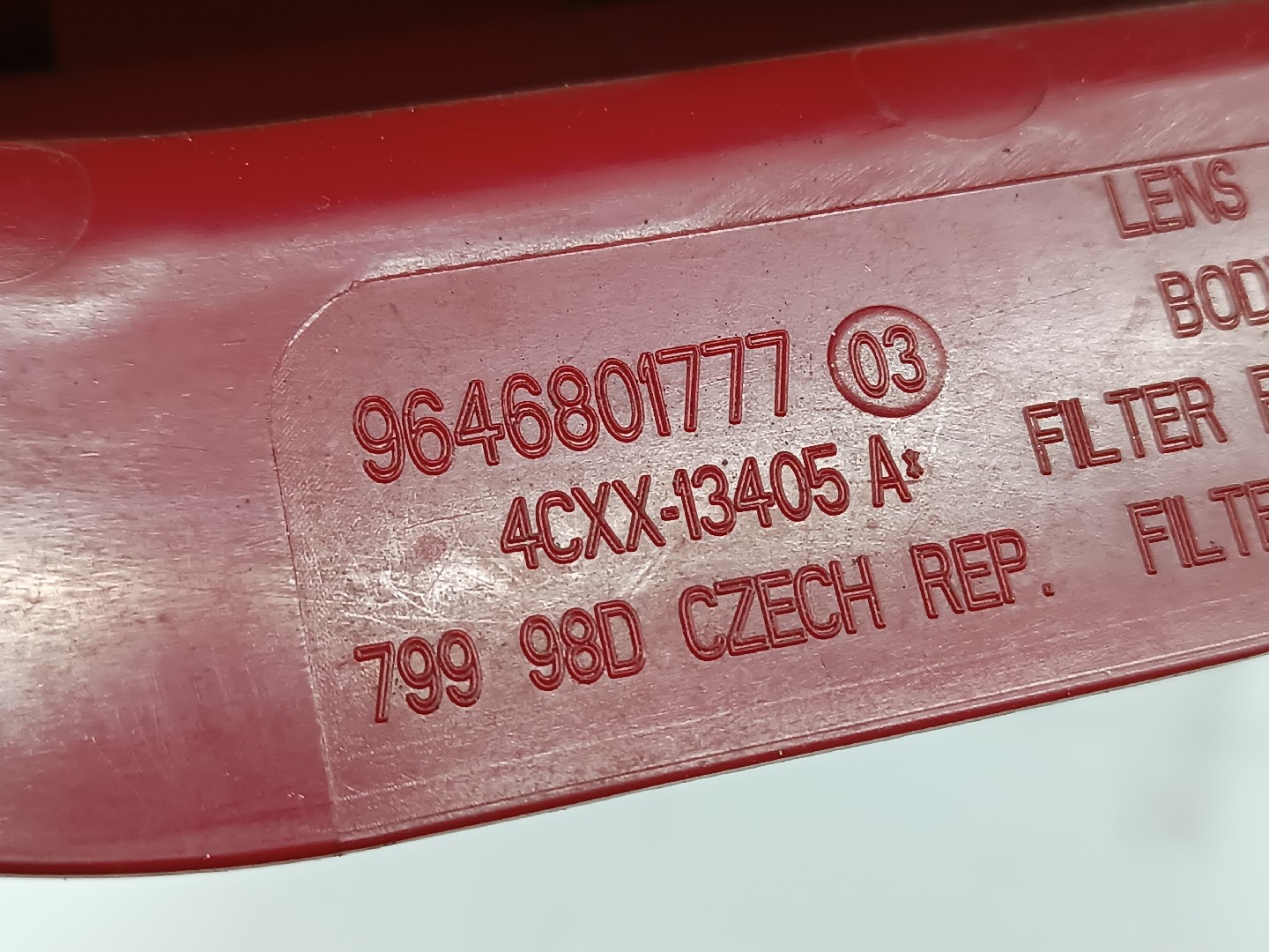 Farolim Stop Esquerdo CITROEN C4 Coupé (LA_) | 04 - 13 Imagem-3