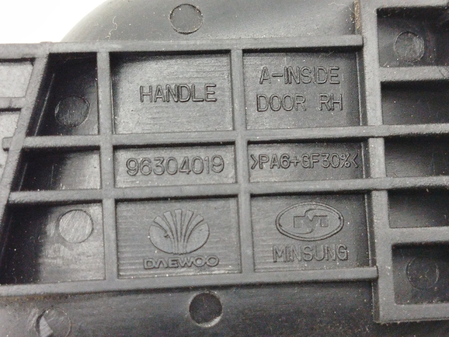 Puxador interior de porta frente direita DAEWOO LANOS (KLAT) | 97 -  Imagem-2