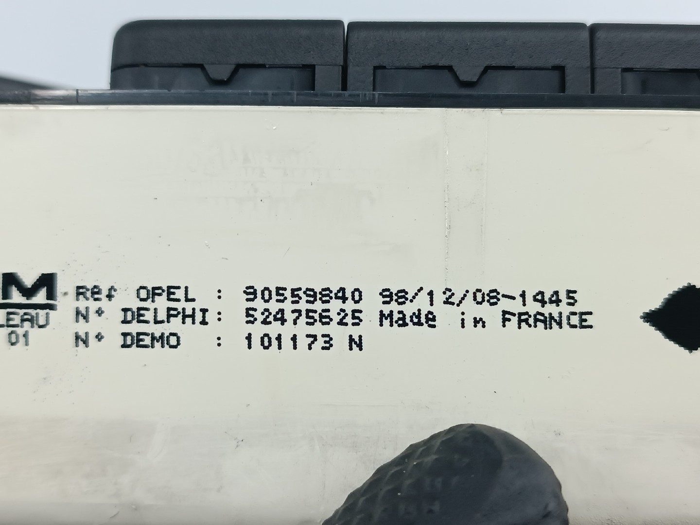 Comutador de Sofagem / Ar Condicionado OPEL ASTRA G CLASSIC (T98) | 04 - 09 Imagem-2