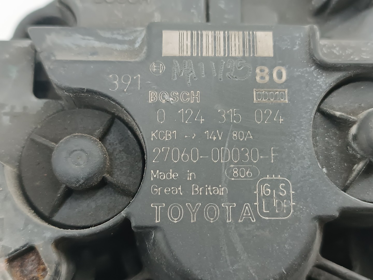 Alternador TOYOTA COROLLA (_E12_) | 01 - 07 Imagem-2