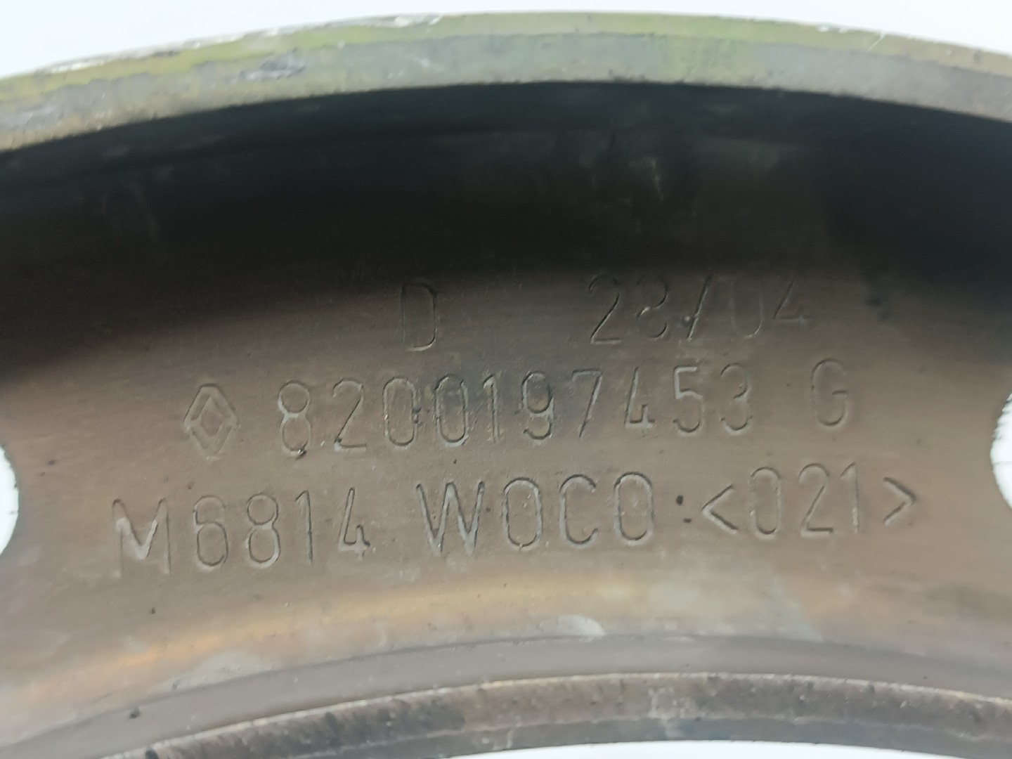 Suporte de apoio de caixa RENAULT GRAND SCÉNIC II (JM0/1_) | 04 - 09 Imagem-2