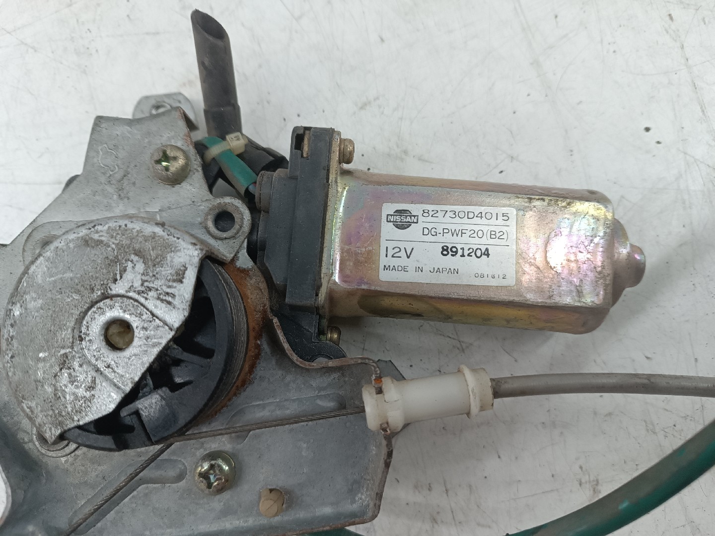 Elevador Trás Direito Elétrico NISSAN BLUEBIRD (T72 , T12, U12) | 85 - 90 Imagem-1