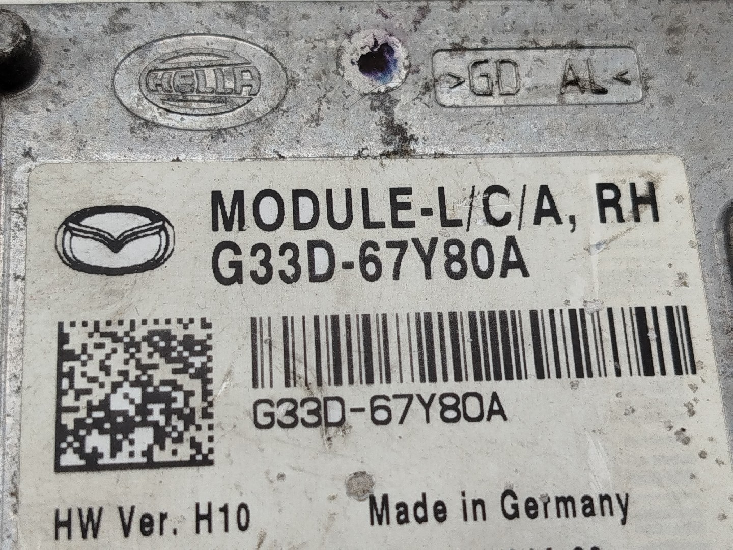 Unidade de control MAZDA 6 três volumes (GH) | 07 - 13 Imagem-1