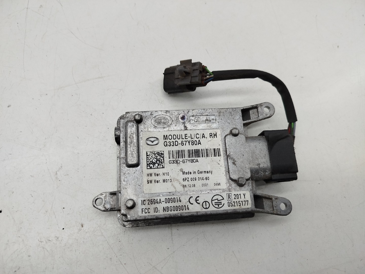 Unidade de control MAZDA 6 três volumes (GH) | 07 - 13