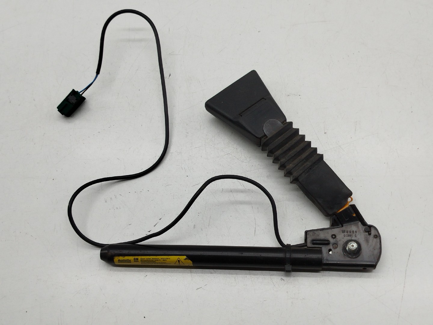 Pré tensor frente esquerdo OPEL CORSA C (X01) | 00 - 09 Imagem-3