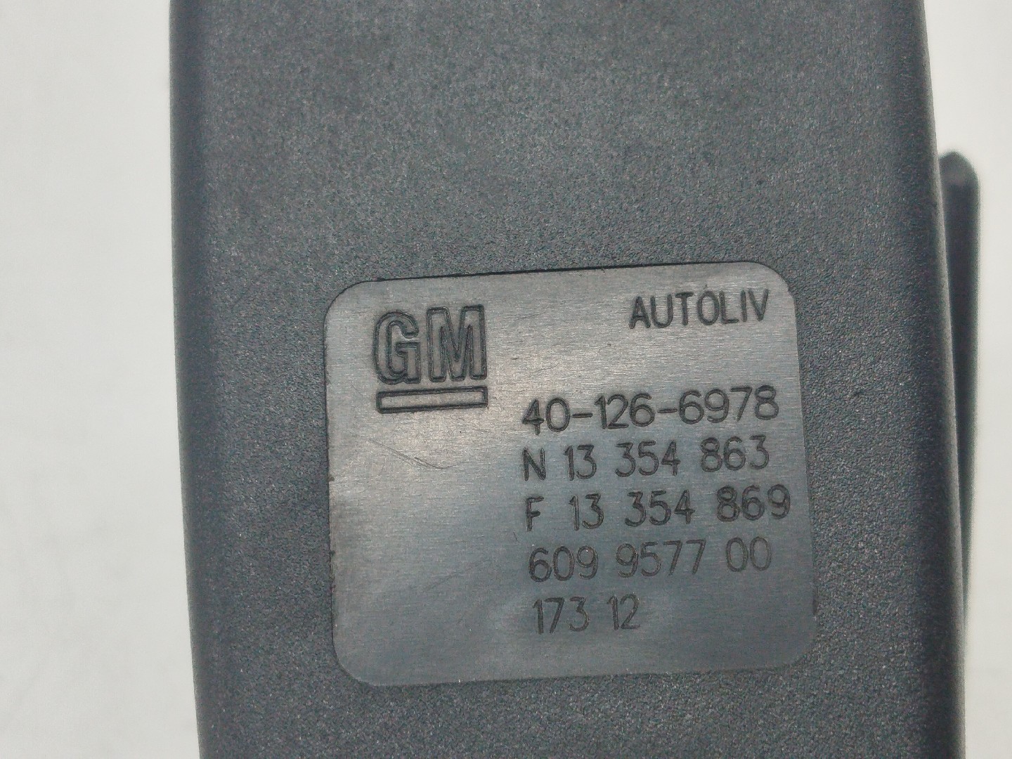 Encaixe do cinto OPEL ASTRA J (P10) | 09 - 15 Imagem-1