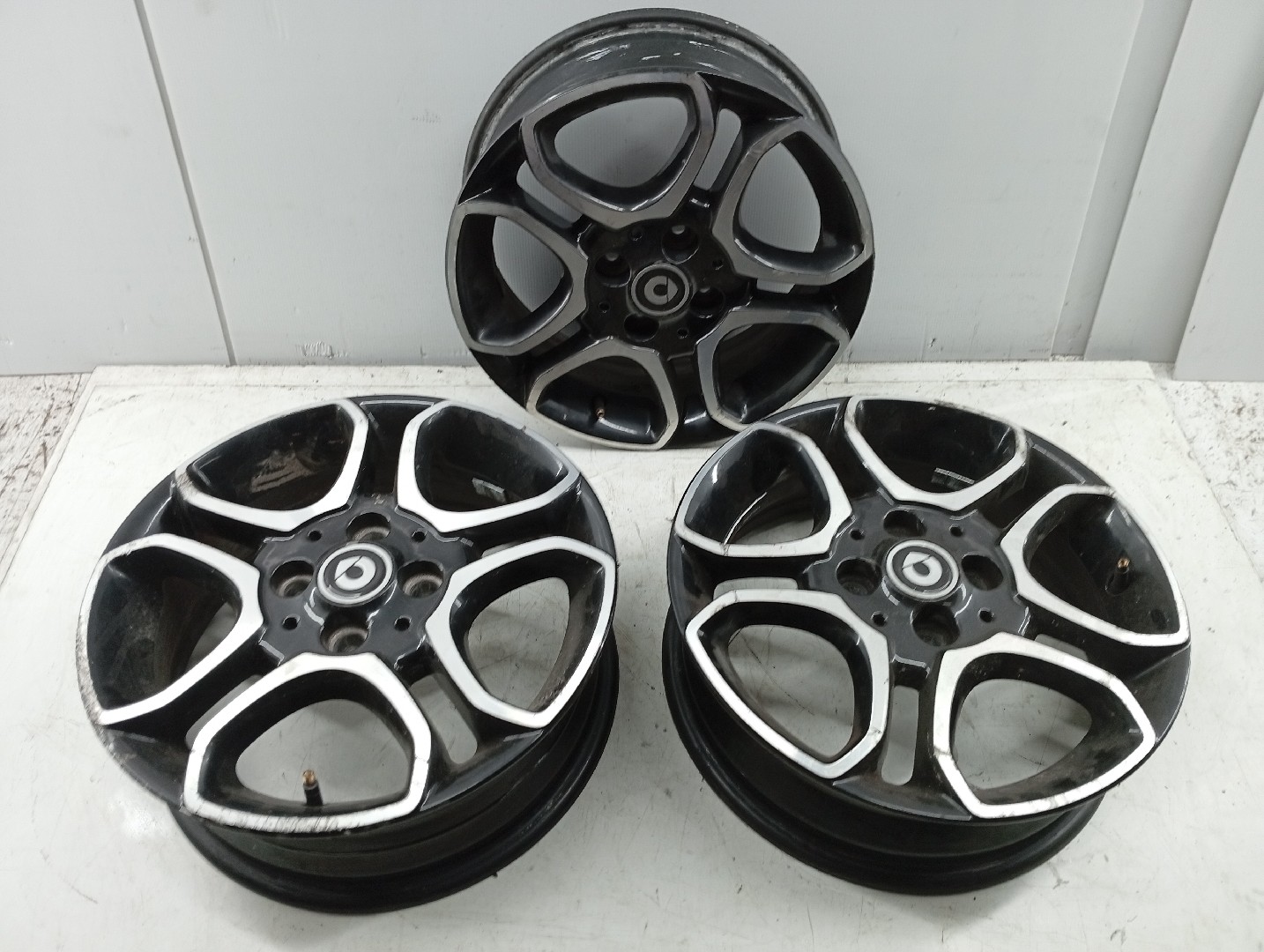 Conjunto de 3 jantes SMART FORTWO Coupé (450) | 04 - 07