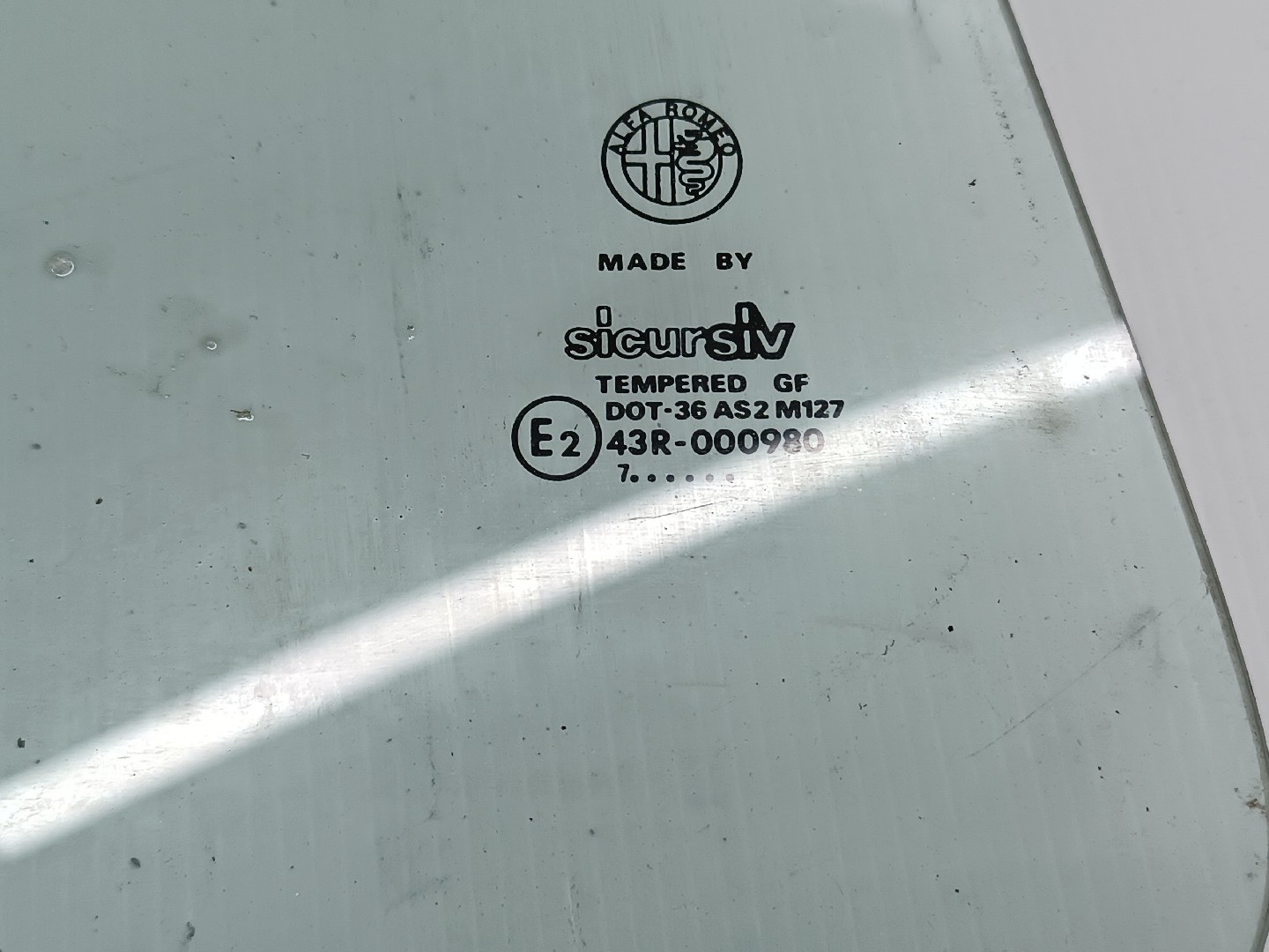 Vidro Traseiro Direito ALFA ROMEO 146 (930_) | 94 - 01 Imagem-1