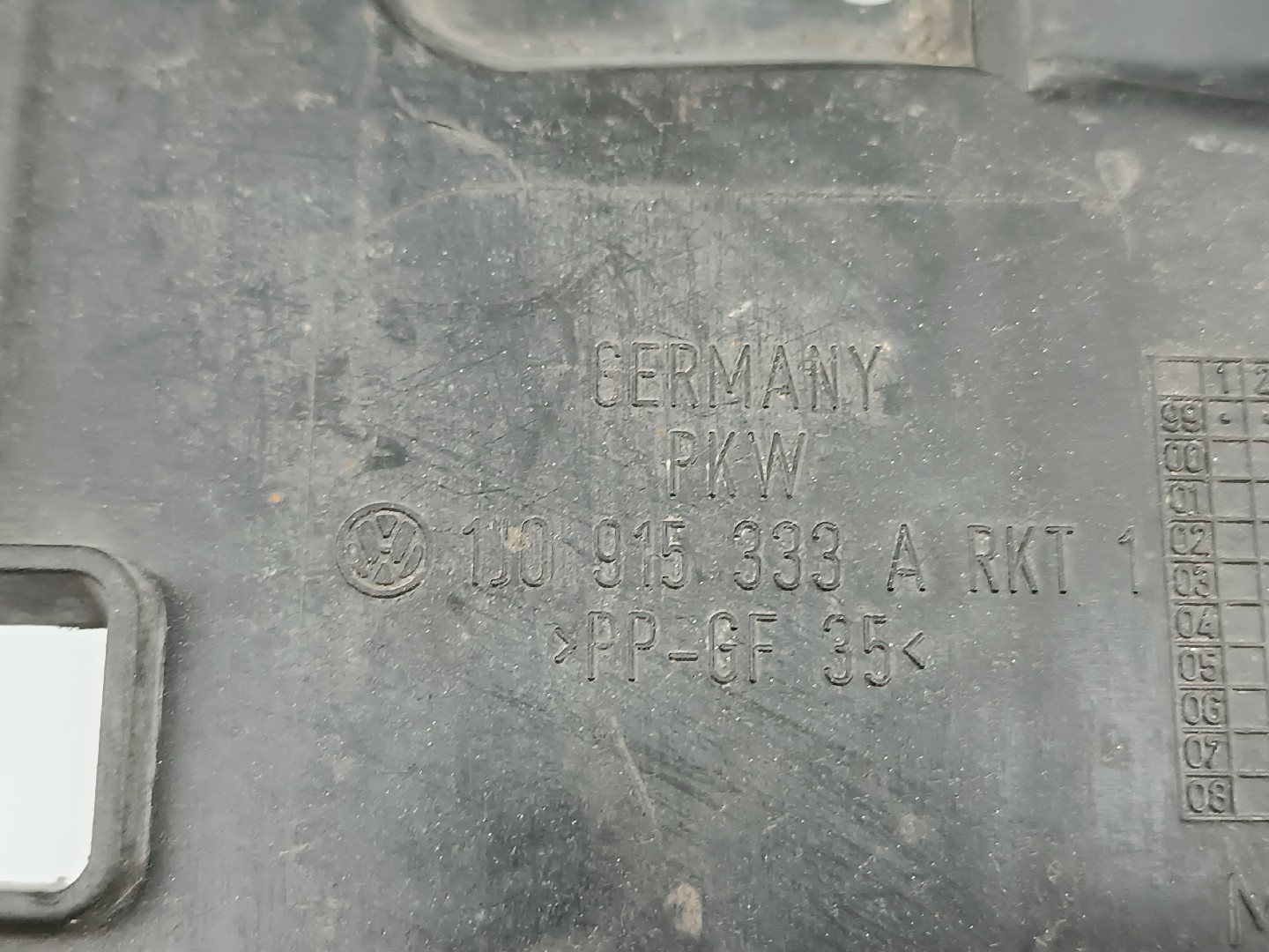 Base de bateria SKODA OCTAVIA I (1U2) | 96 - 10 Imagem-3