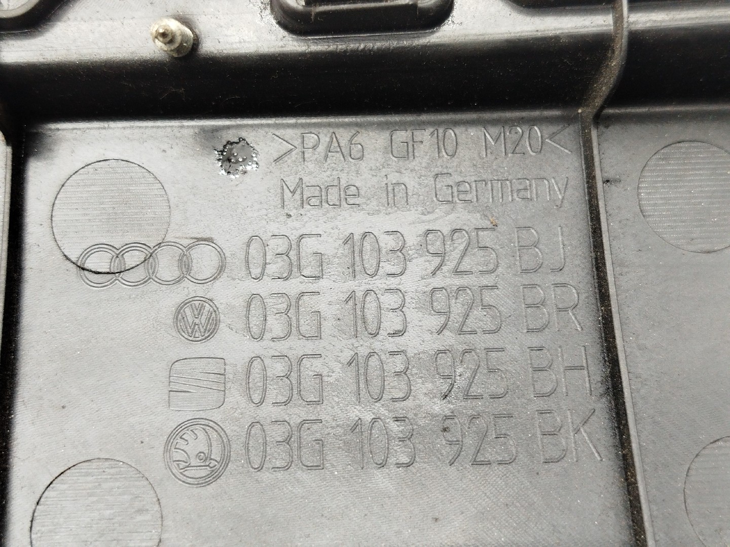 Tampa de motor VOLKSWAGEN GOLF V Variant (1K5) | 07 - 09 Imagem-2