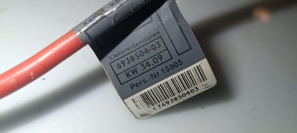 Cabo de bateria positivo BMW 3 Touring (E91) | 04 - 12 Imagem-5