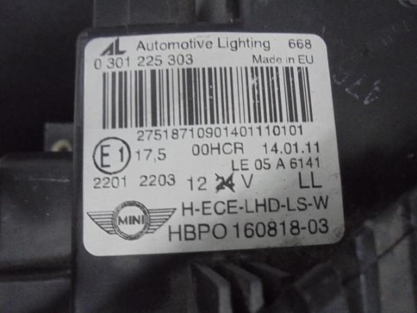 Faro Izq MINI MINI (R56) | 05 - 14 Imagem-2