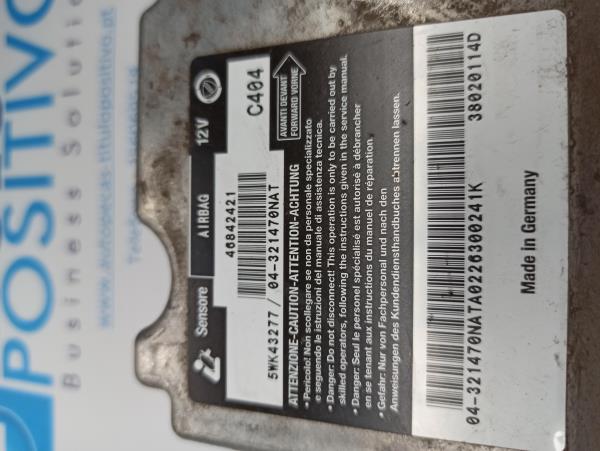 Centralita Airbags ALFA ROMEO 147 (937_) | 00 - 10 Imagem-2