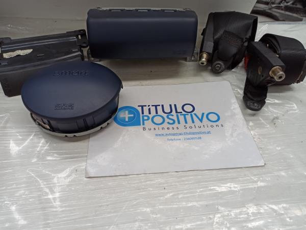 Kit tablier,airbags,centralinas e cintos SMART FORTWO Coupé (450) | 04 - 07 Imagem-1