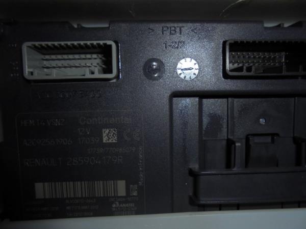 Leitor de cartão RENAULT CAPTUR I (J5_, H5_) | 13 -  Imagem-2