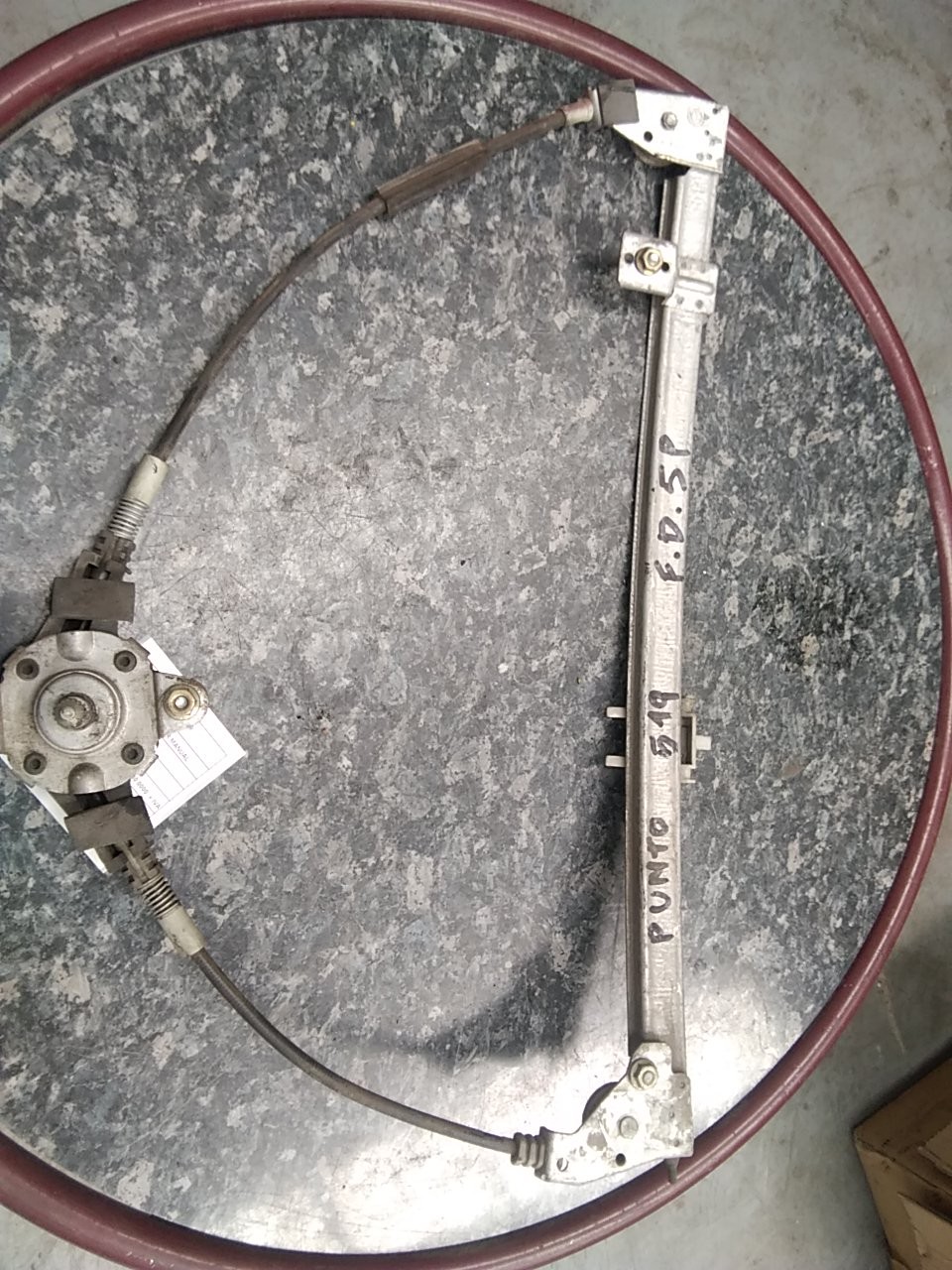 ELEVADOR FRENTE DIR MANUAL FIAT PUNTO (176_) | 93 - 99