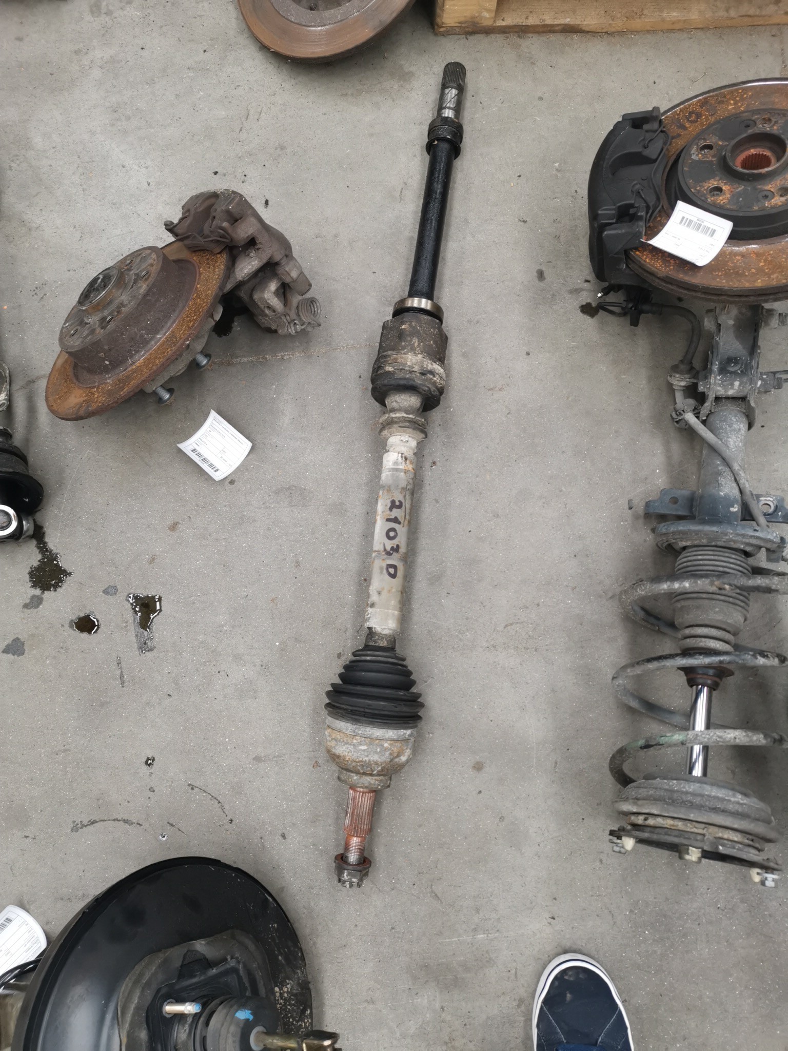 CARDAN RENAULT LAGUNA II BREAK DIESEL Imagem-0