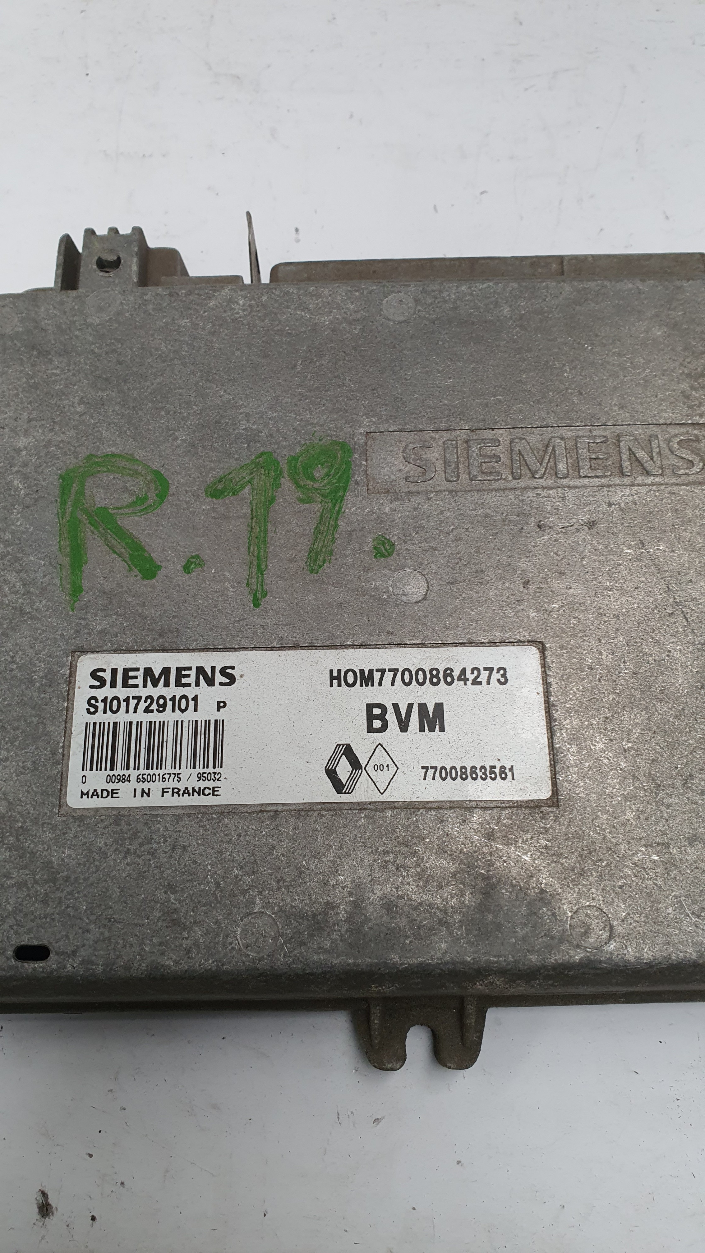 CENTRALINA MOTOR RENAULT 19 I (B/C53_) | 88 - 94 Imagem-1
