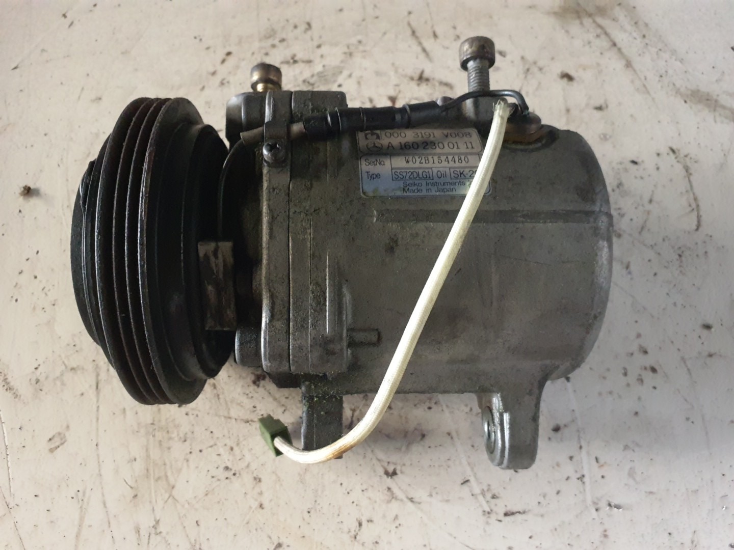 compressor ac SMART CITY-COUPE (450) | 98 - 04