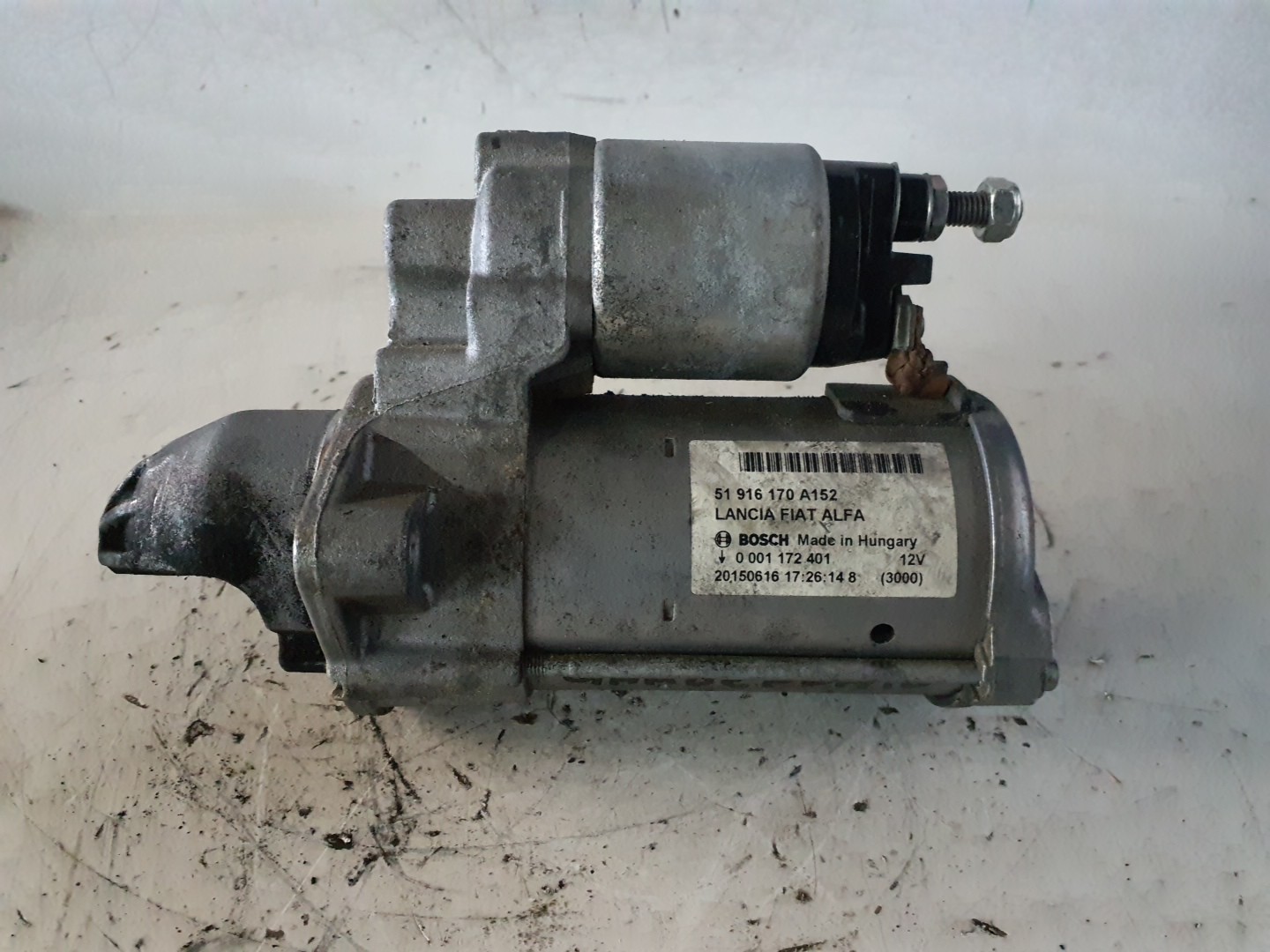 MOTOR DE ARRANQUE FIAT GRANDE PUNTO (199_) | 05 - 