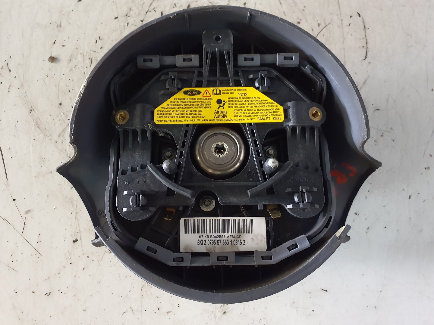 Driver Airbag FORD KA (RB_) | 96 - 08 Imagem-1