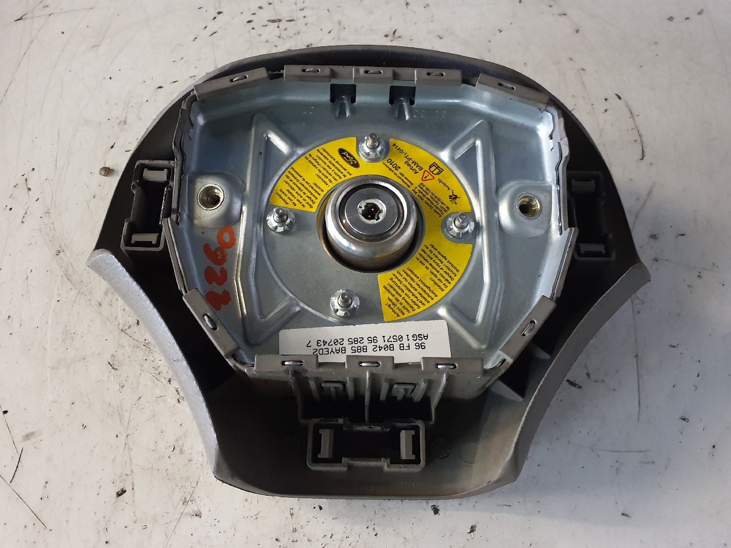 Driver Airbag FORD FIESTA 1.25 (JAS) 16V