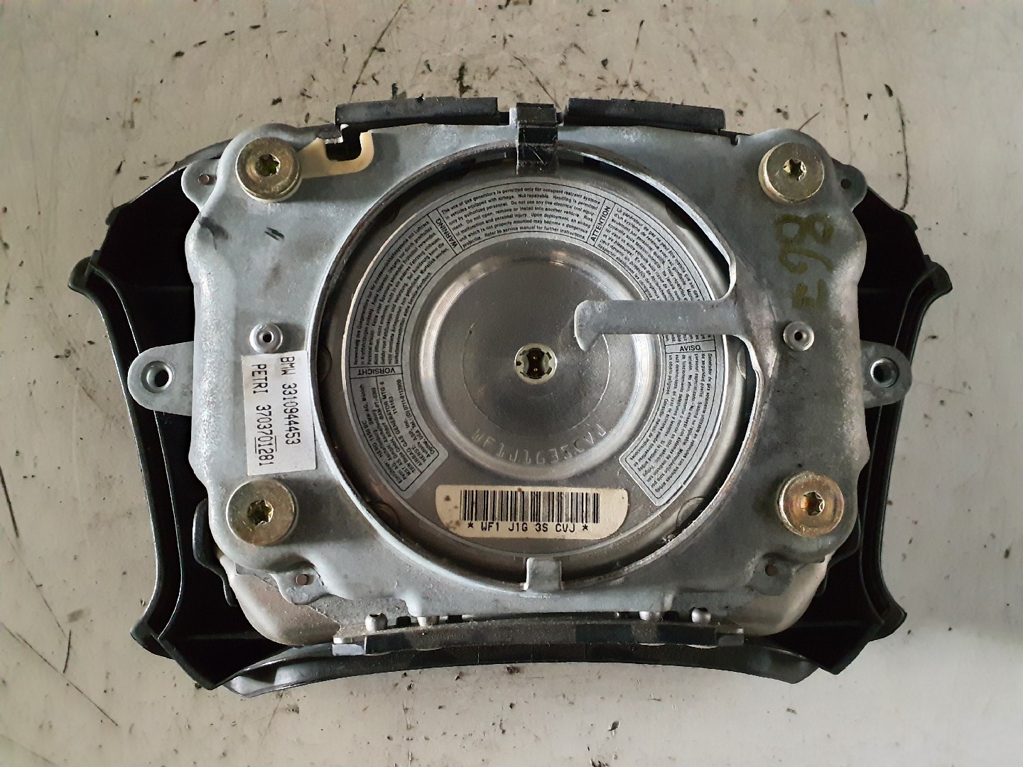 AIRBAG VOLANTE BMW 5 (E60) | 01 - 10 Imagem-1