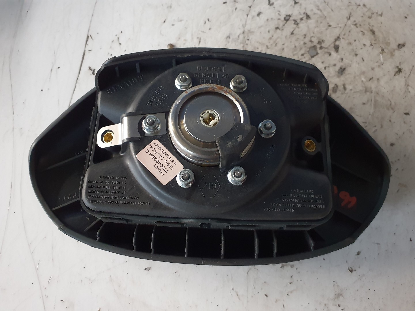 AIRBAG VOLANTE RENAULT MEGANE Scenic (JA0/1_) | 96 - 01 Imagem-1