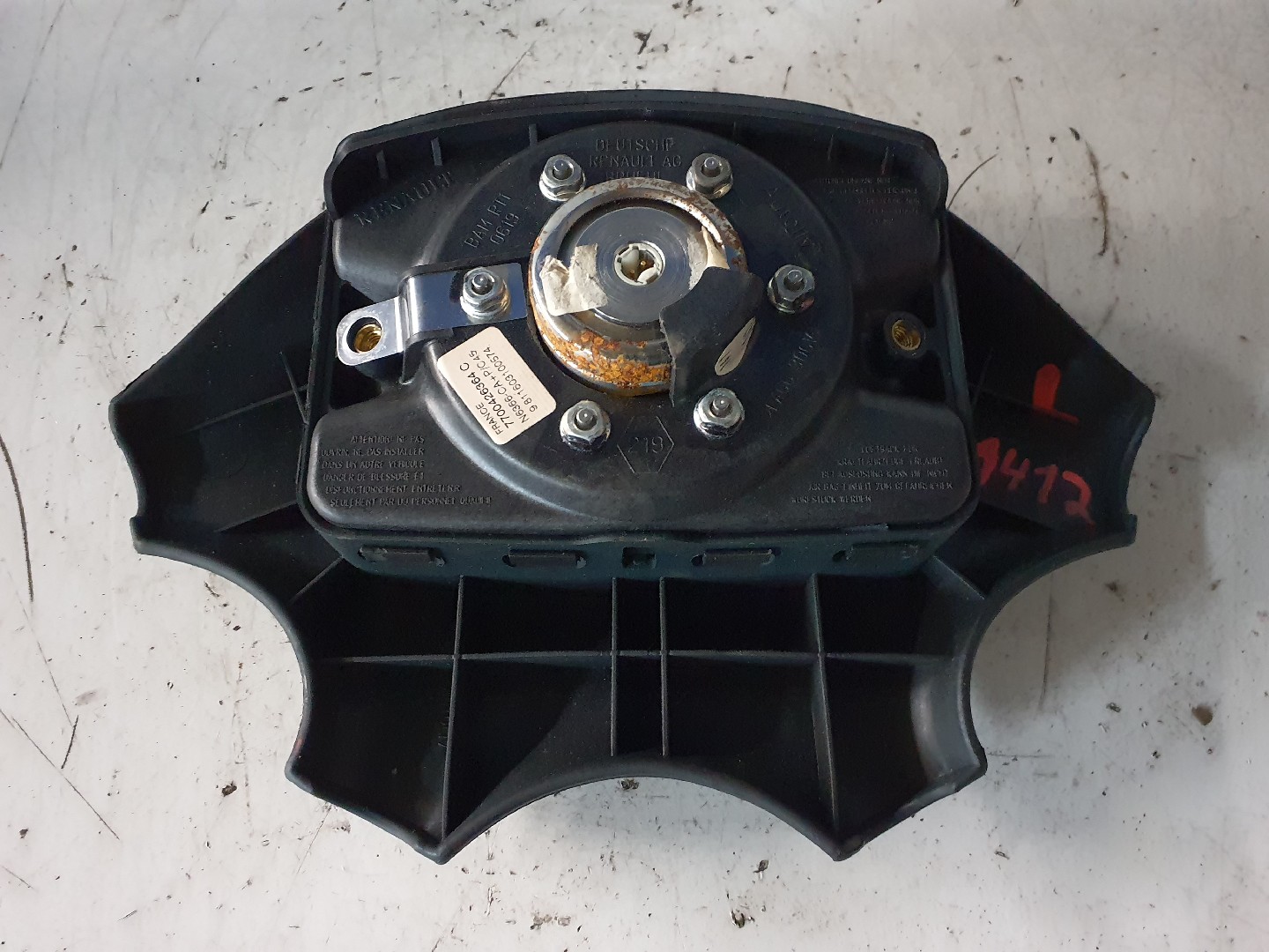 AIRBAG VOLANTE RENAULT MEGANE Scenic (JA0/1_) | 96 - 01 Imagem-1