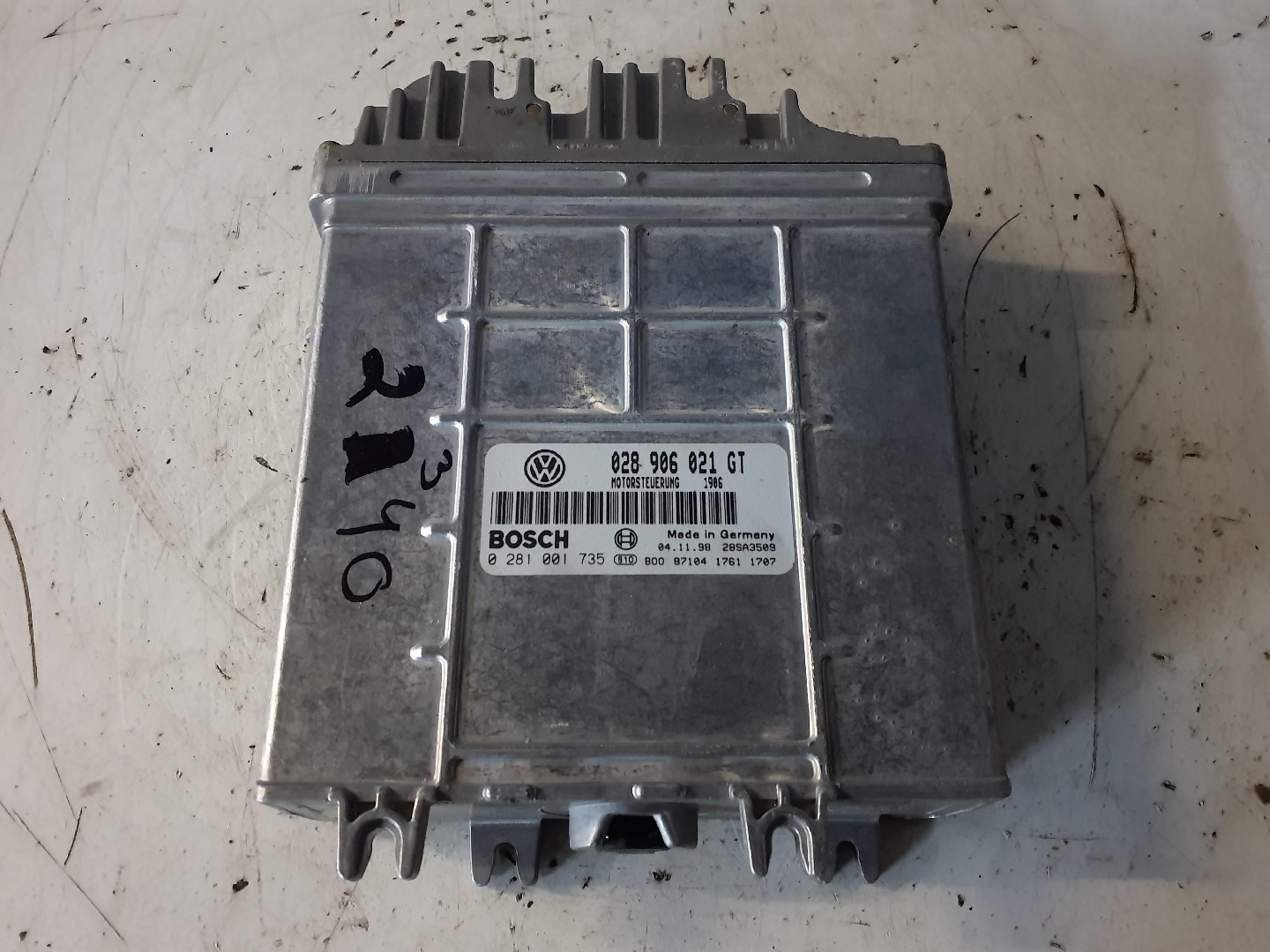 CENTRALINA MOTOR VOLKSWAGEN SHARAN (7M8, 7M9, 7M6) | 95 - 10