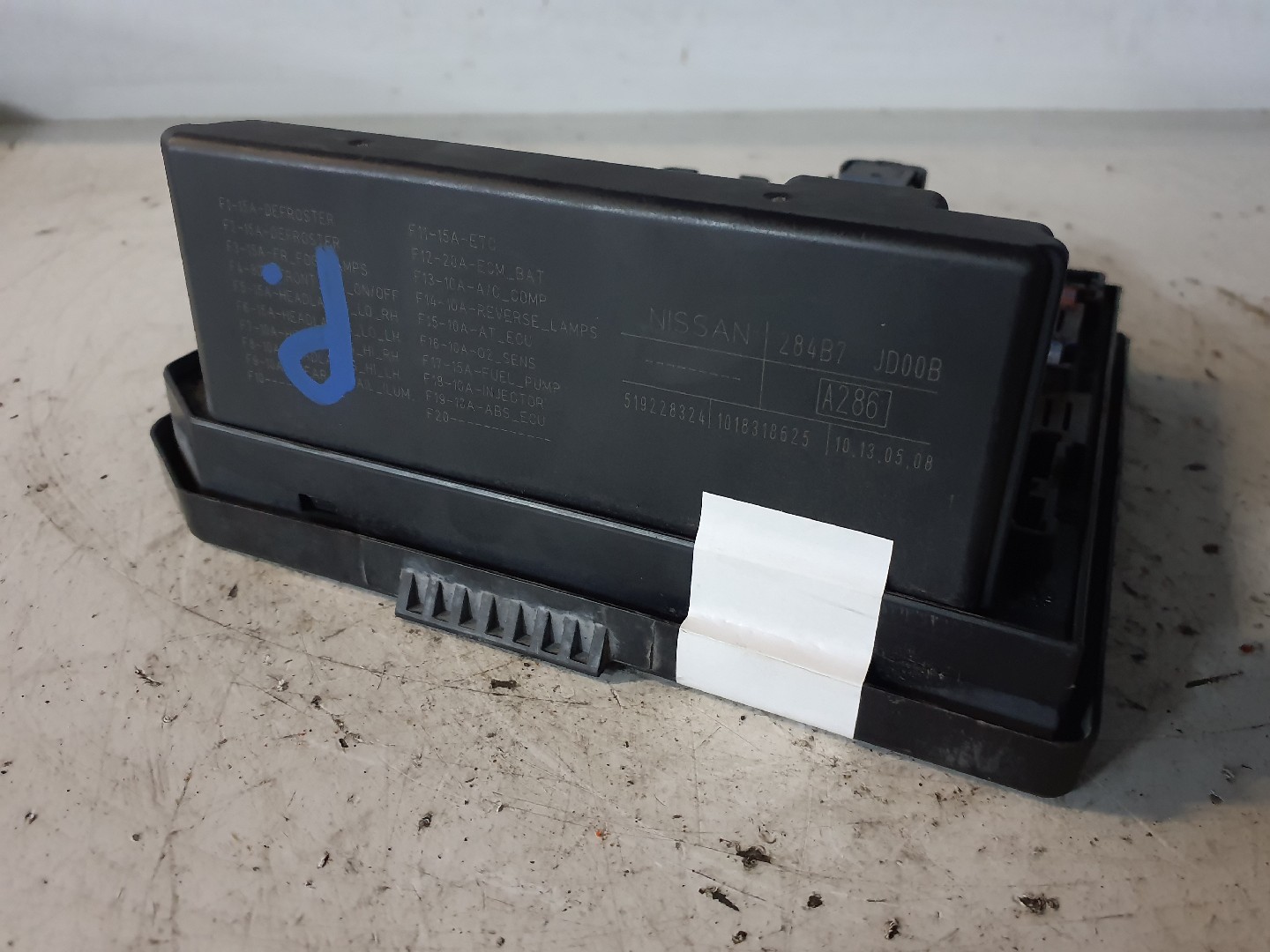 CAIXA DOS FUSIVEIS NISSAN QASHQAI / QASHQAI +2 I (J10, NJ10, JJ10E) | 06 - 14 Imagem-1
