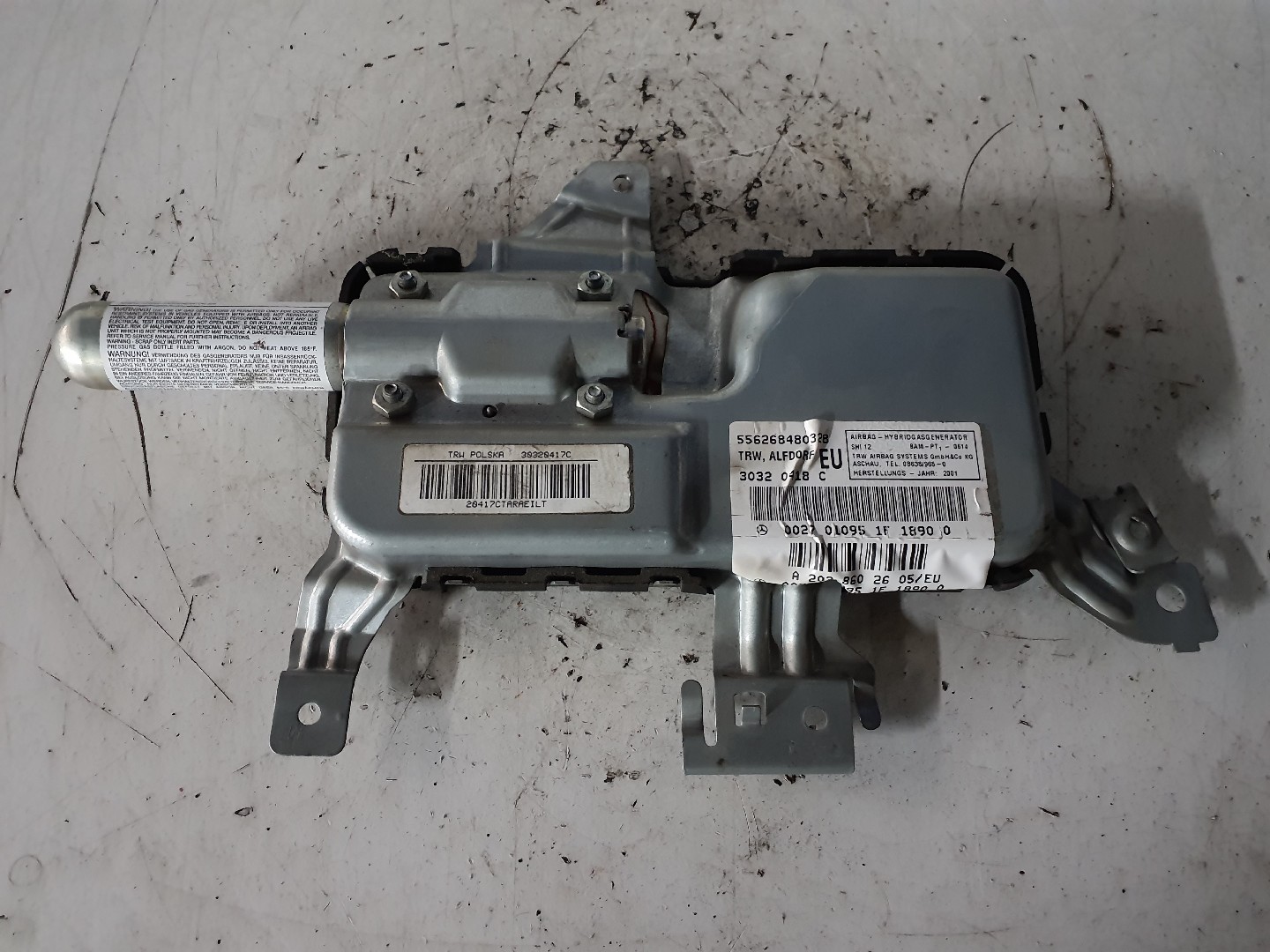 AIRBAG PORTA PASSAGEIRO MERCEDES-BENZ C-CLASS (W203) | 00 - 07